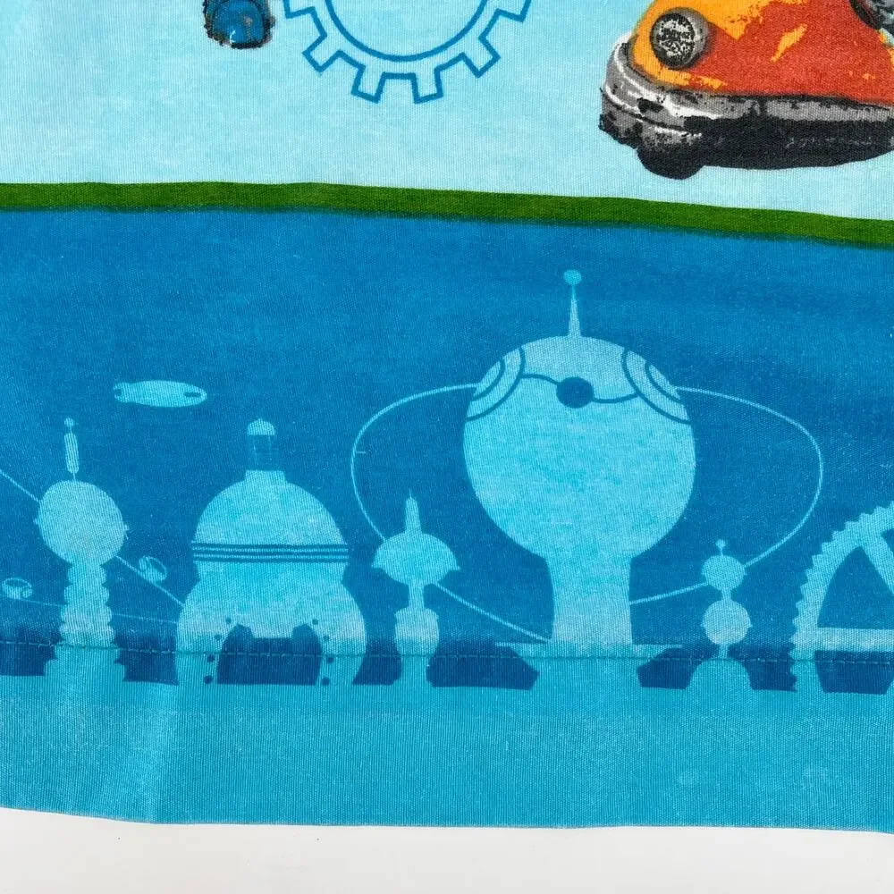 Vintage Robots Animated Movie Sheet Set 2005 Y2K Kidcore